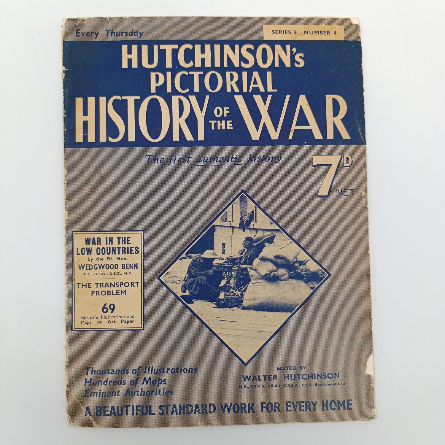 Hutchinson&#39;s Pictorial history of the war series 5 nr. 4