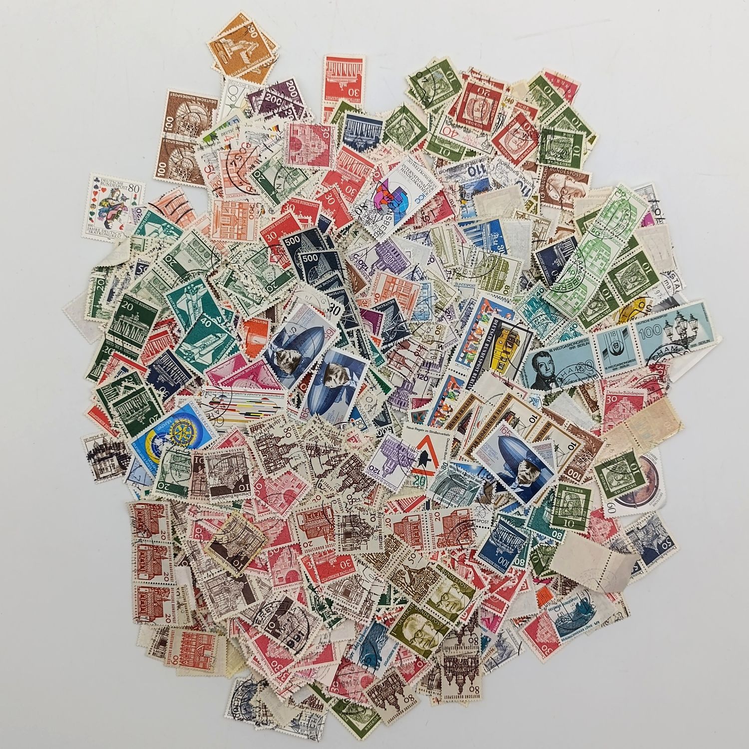 Large lot with many 100&#39;s of German Stamps