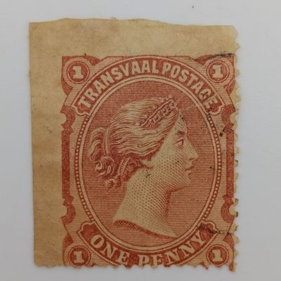 ZAR 1878 Queen Victoria Heads lot of 4 stamps