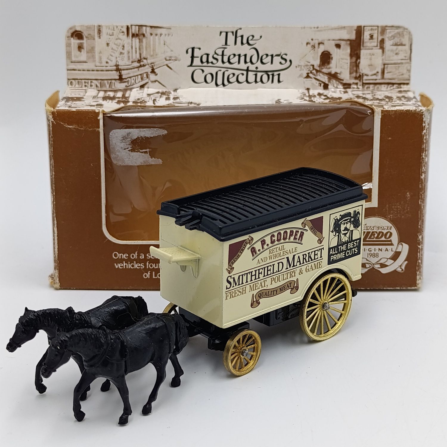 Lledo A.P. Cooper horse-drawn removal cart die-cast model in box