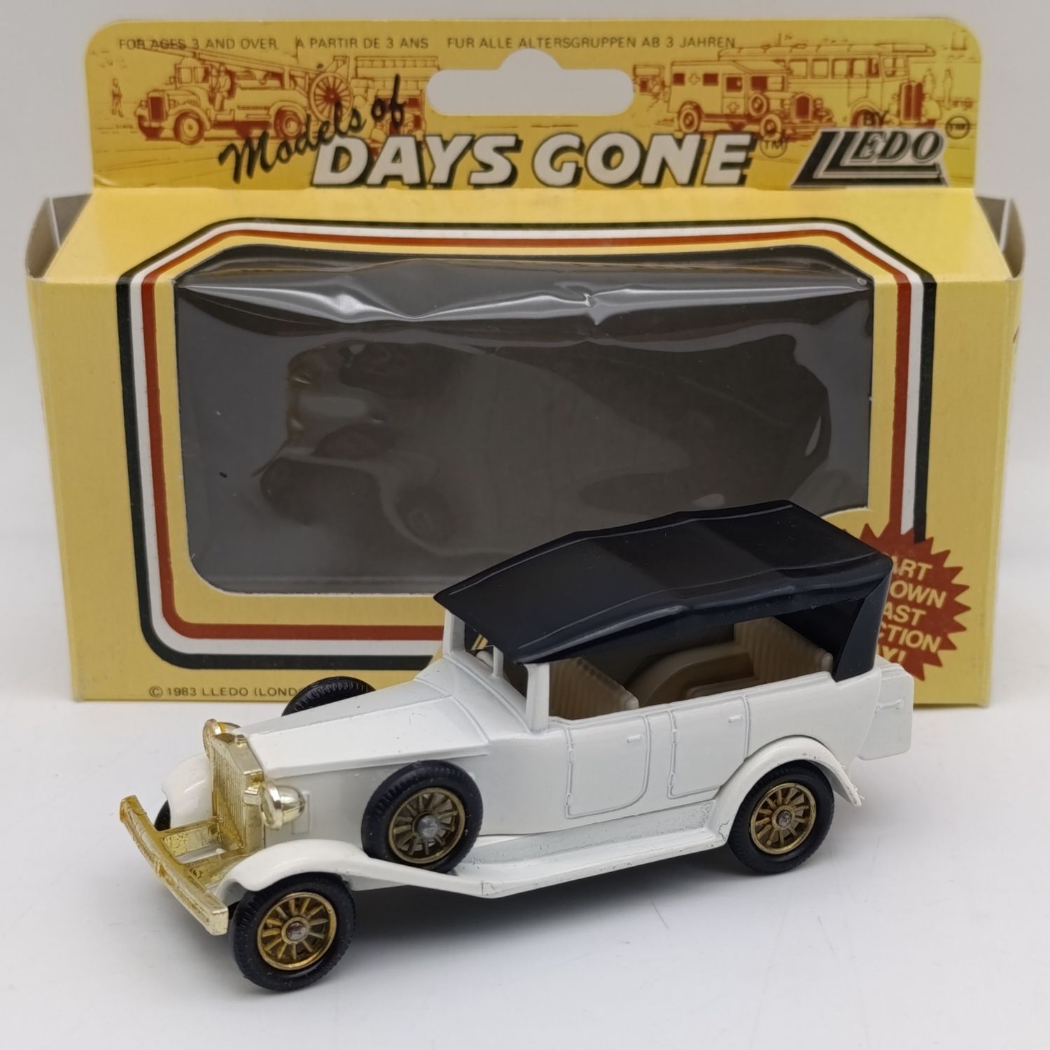 Lledo 1925 Rolls-Royce silver ghost die-cast model car in box