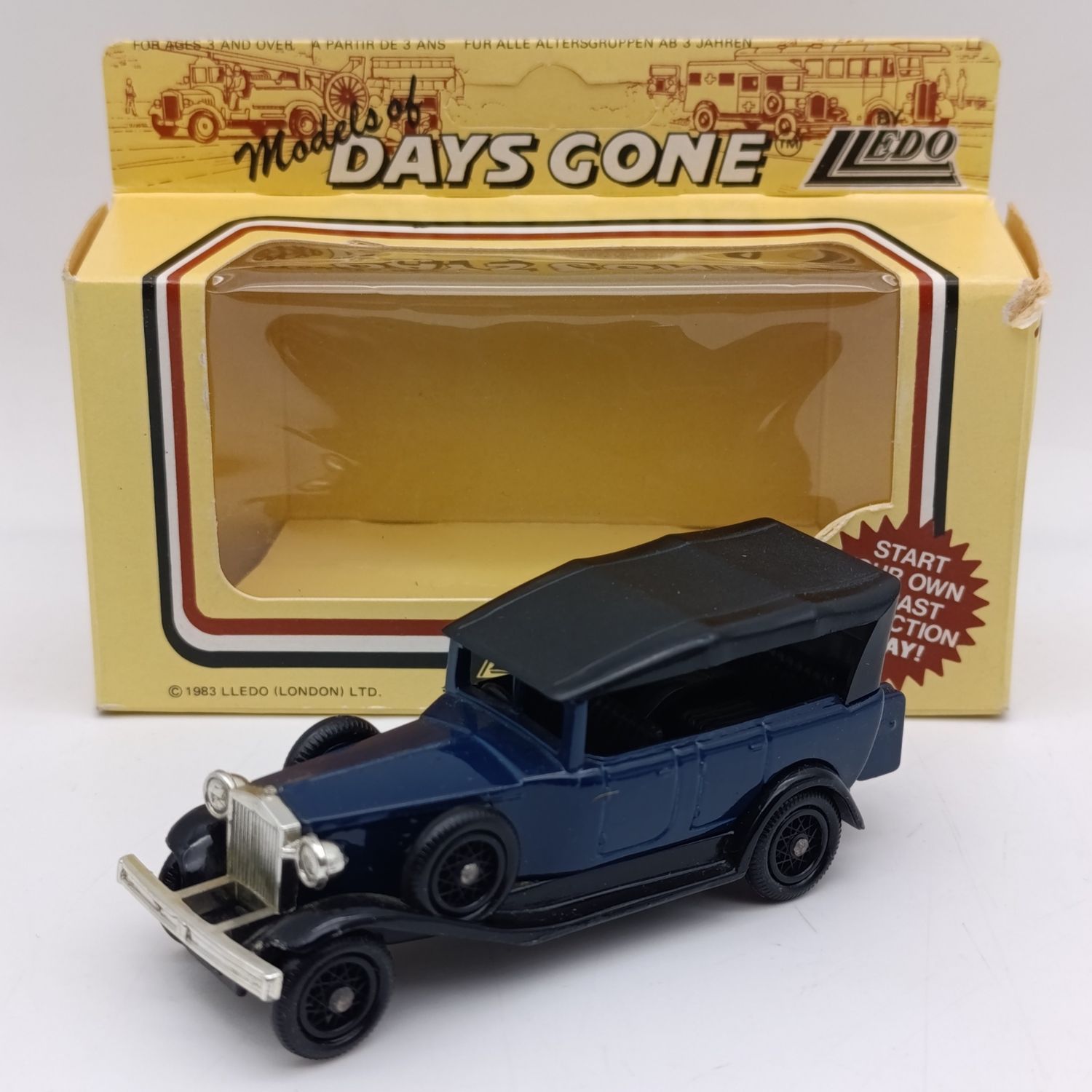 Lledo 1925 Rolls-Royce silver ghost die-cast model car in box