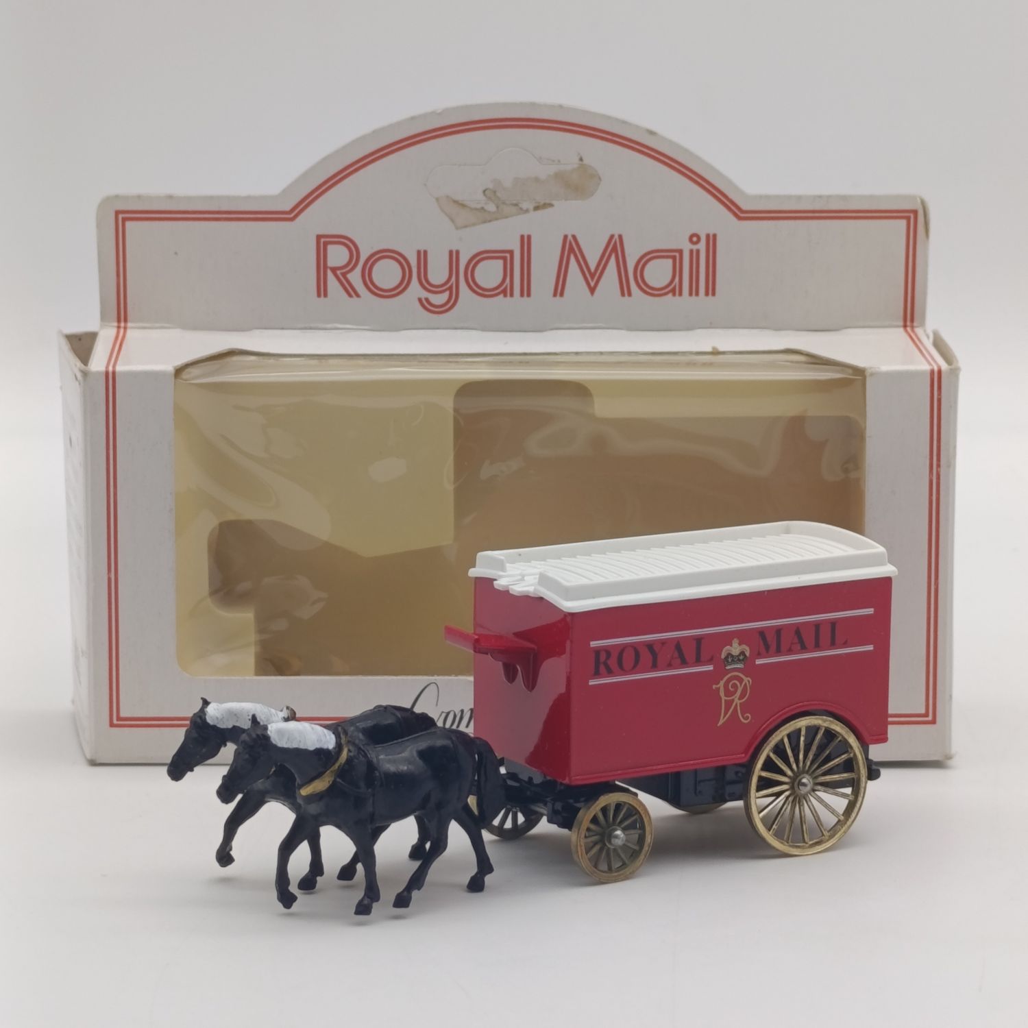 Lledo Royal Mail horse-drawn delivery van die-cast model in box
