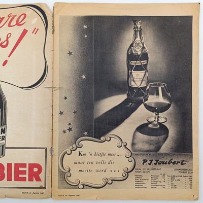 Fleur Nuusblad van Agustus 1946- ingelyf in Dagbreek en SOndagnuus in Desember 1947