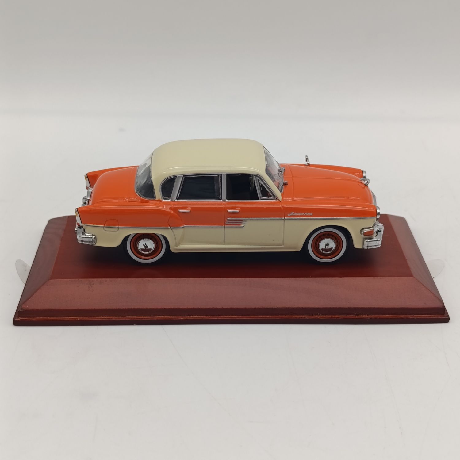 DDR Auto Sachsenring P240 die-cast model car in box - scale 1/43