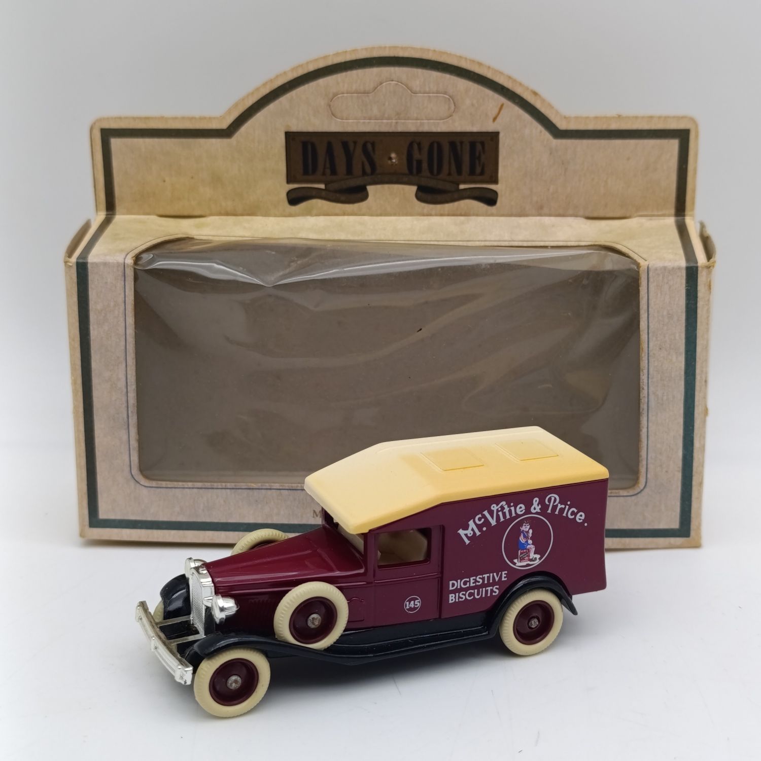 Lledo 1936 Packard McVitie and Price advertising die-cast model car in box