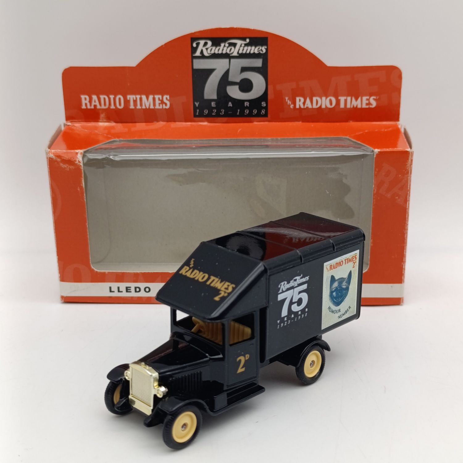 LLedo 1935 Morris Radio Times 75 years delivery van die-cast model in box