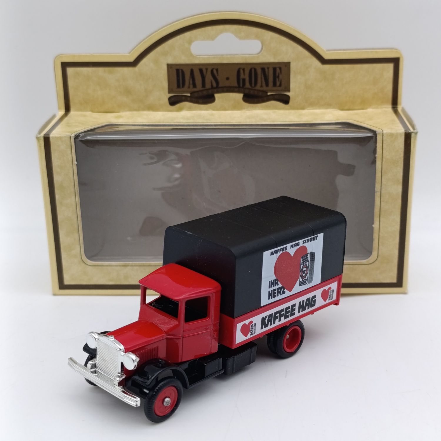 Lledo 1934 Mack Kaffee HAG delivery truck model in box