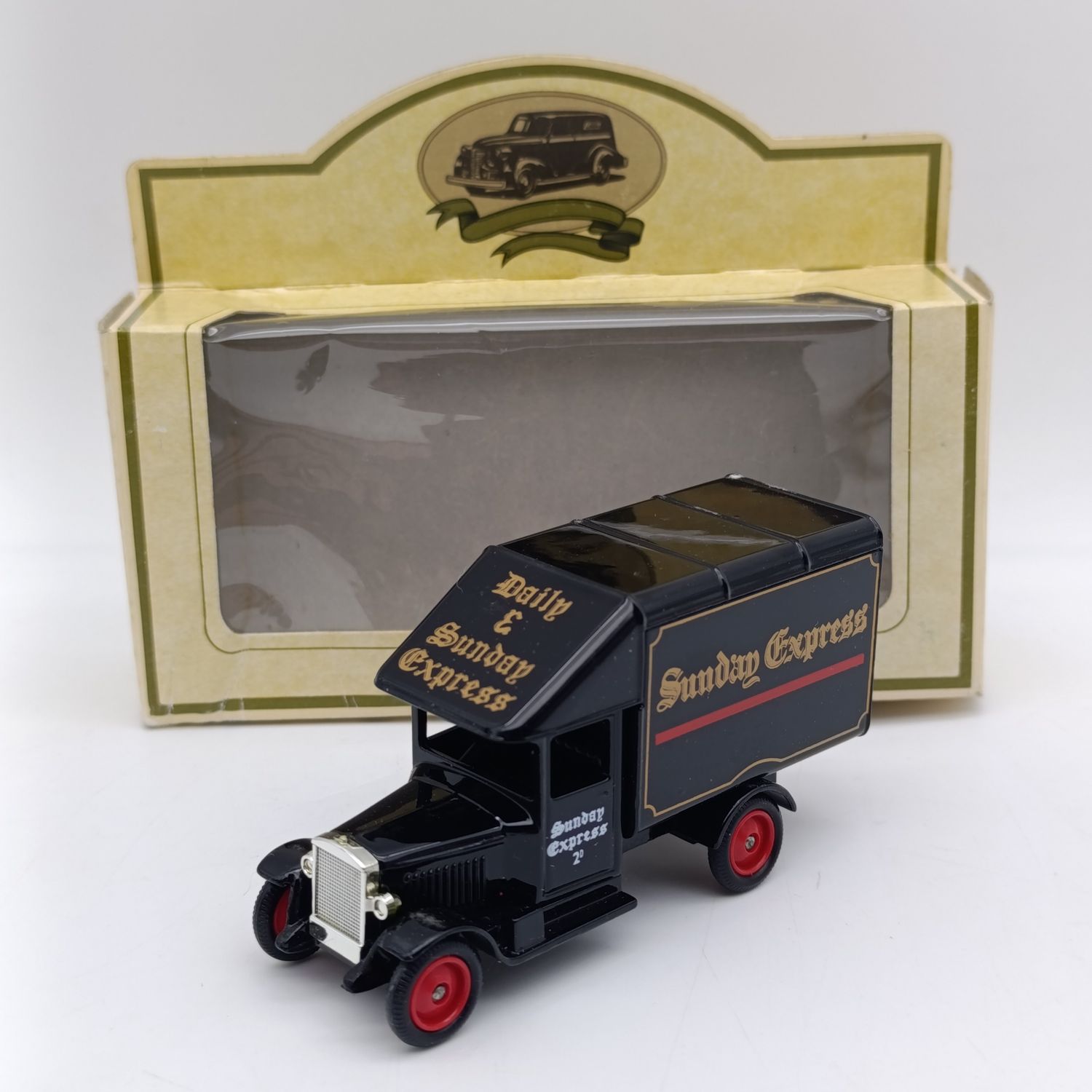 Lledo 1935 Morris Sunday Express delivery van model in box
