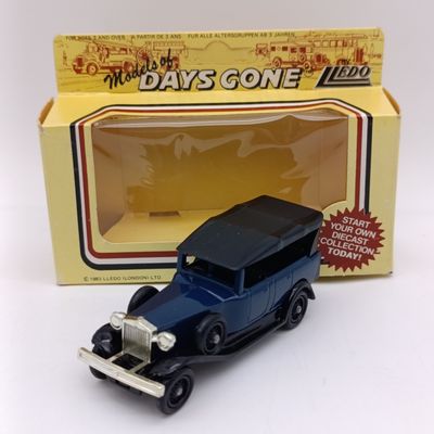 Lledo 1925 Rolls-Royce Silver Ghost die-cast model car in box - Blue
