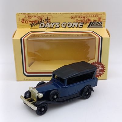 Lledo 1925 Rolls-Royce Silver Ghost die-cast model car in box - Blue