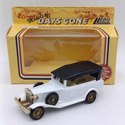 Lledo 1925 Rolls-Royce Silver Ghost die-cast model car in box - White