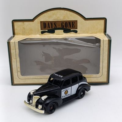 Lledo 1939 Chevrolet Highway Patrol car die-cast model in box