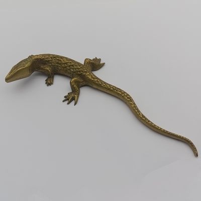 Vintage brass Lizzard figurine