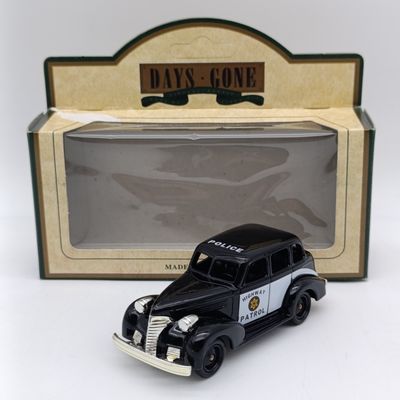 Lledo 1939 Chevrolet Highway Patrol car die-cast model in box