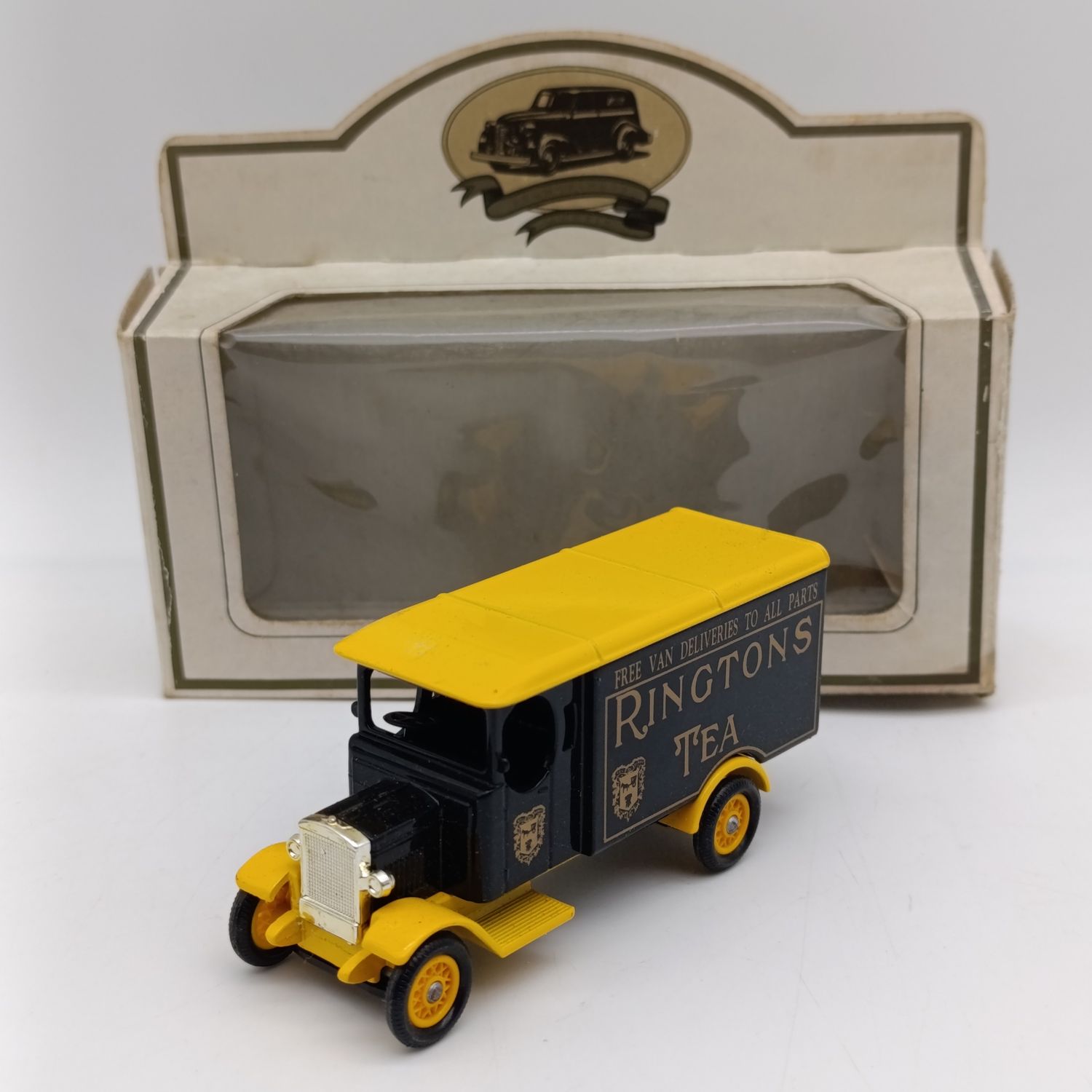 Lledo 1920 Ford Model-T Ringtons Tea advertising die-cast model car in box