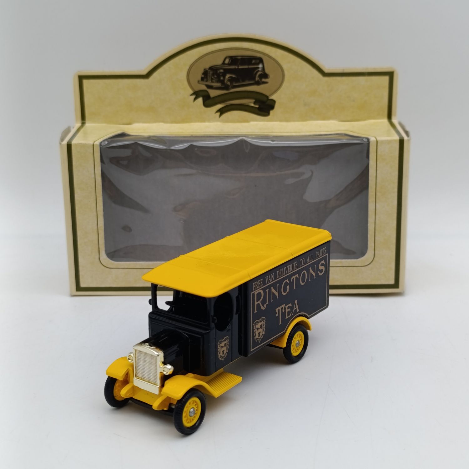 Lledo 1920 Ford Model-T Ringtons Tea advertising die-cast model car in box
