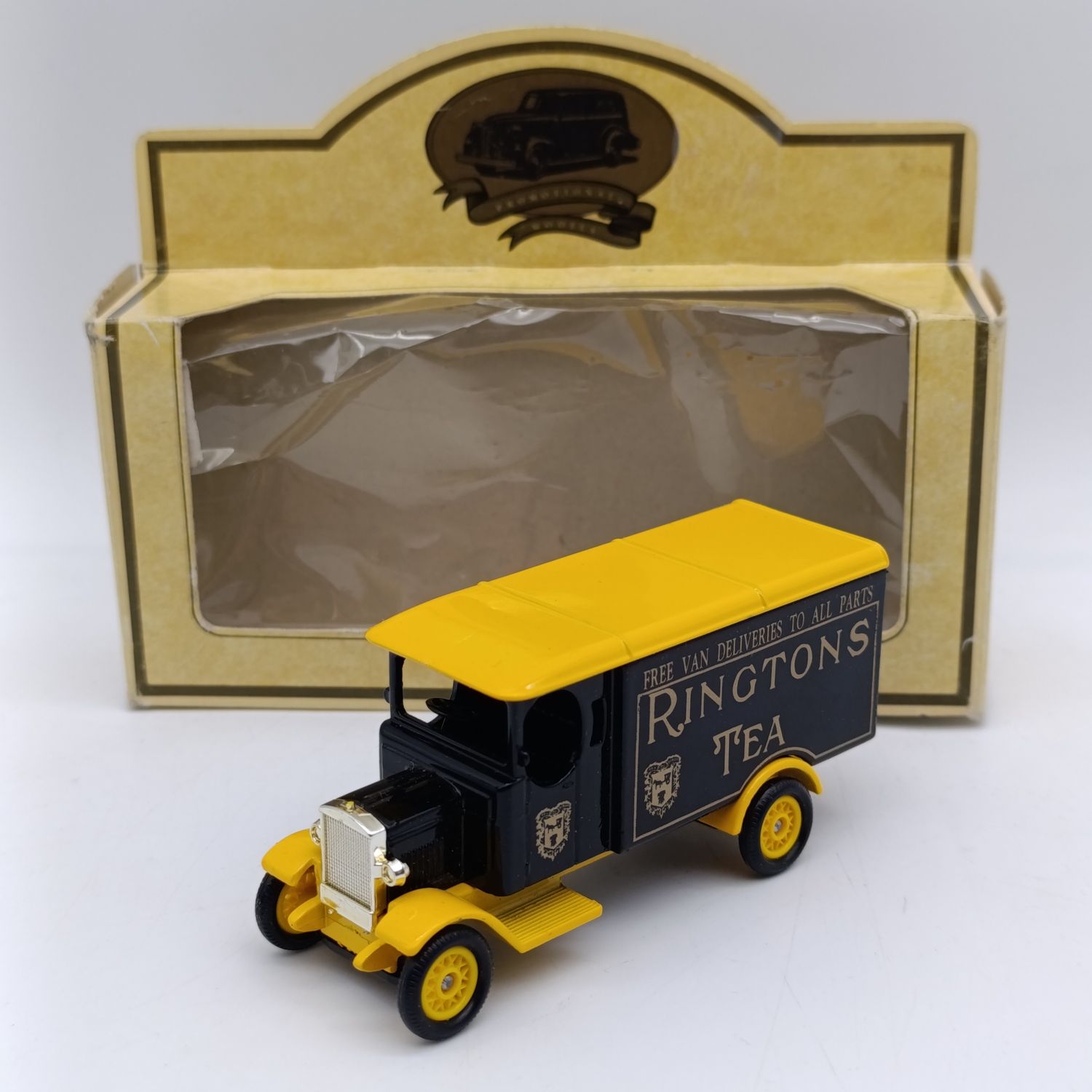 Lledo 1920 Ford Model-T Ringtons Tea advertising die-cast model car in box