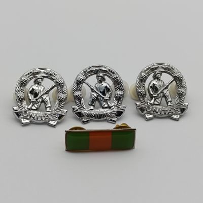 SADF Commandos beret badge and balkie with collar badges
