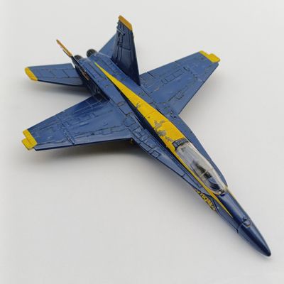 ERTL F-18 Hornet Blue Angels die-cast model plane