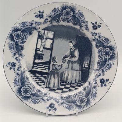 Vintage Wiesenthal Delfts porcelain plate - 19cm