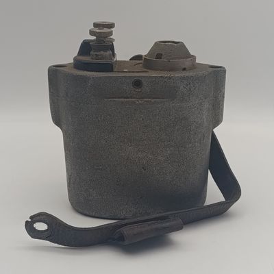 Vintage MNGS single-shot magneto exploder detonator used in mining