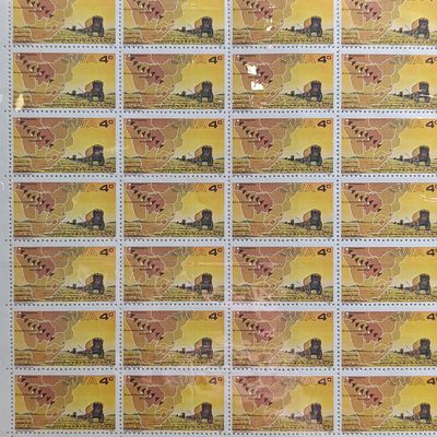 16 Page Slip-in stamp album - used with about 275 South West Africa stamps