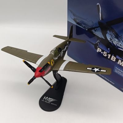 HobbyMaster P-51B Mustang die-cast model plane in box - scale 1/48