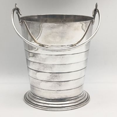Vintage Seranco silverplated ice bucket