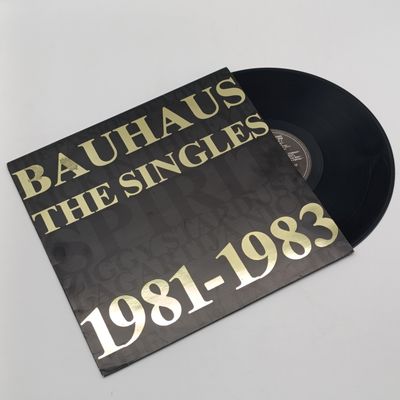Record  Bauhaus - The Singles 1981-1983  Release October 1983 United Kingdom. Media - Very Good Plus (VG+) Sleeve - Very Good Plus (VG+)