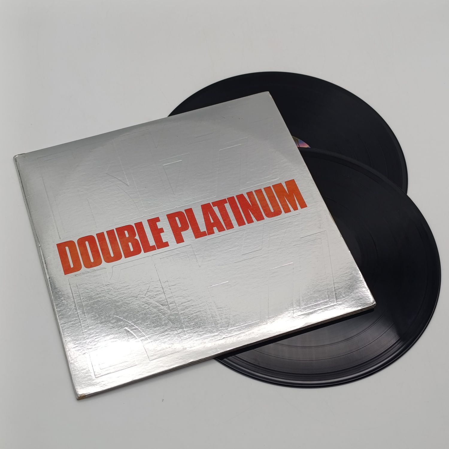 x 2 Record  Kiss - Double Platinum  Released 1979 South Africa  Media One - Very Good Plus (VG+) Media Two - Very Good Plus (VG+) Sleeve - Very Good Plus (VG+)