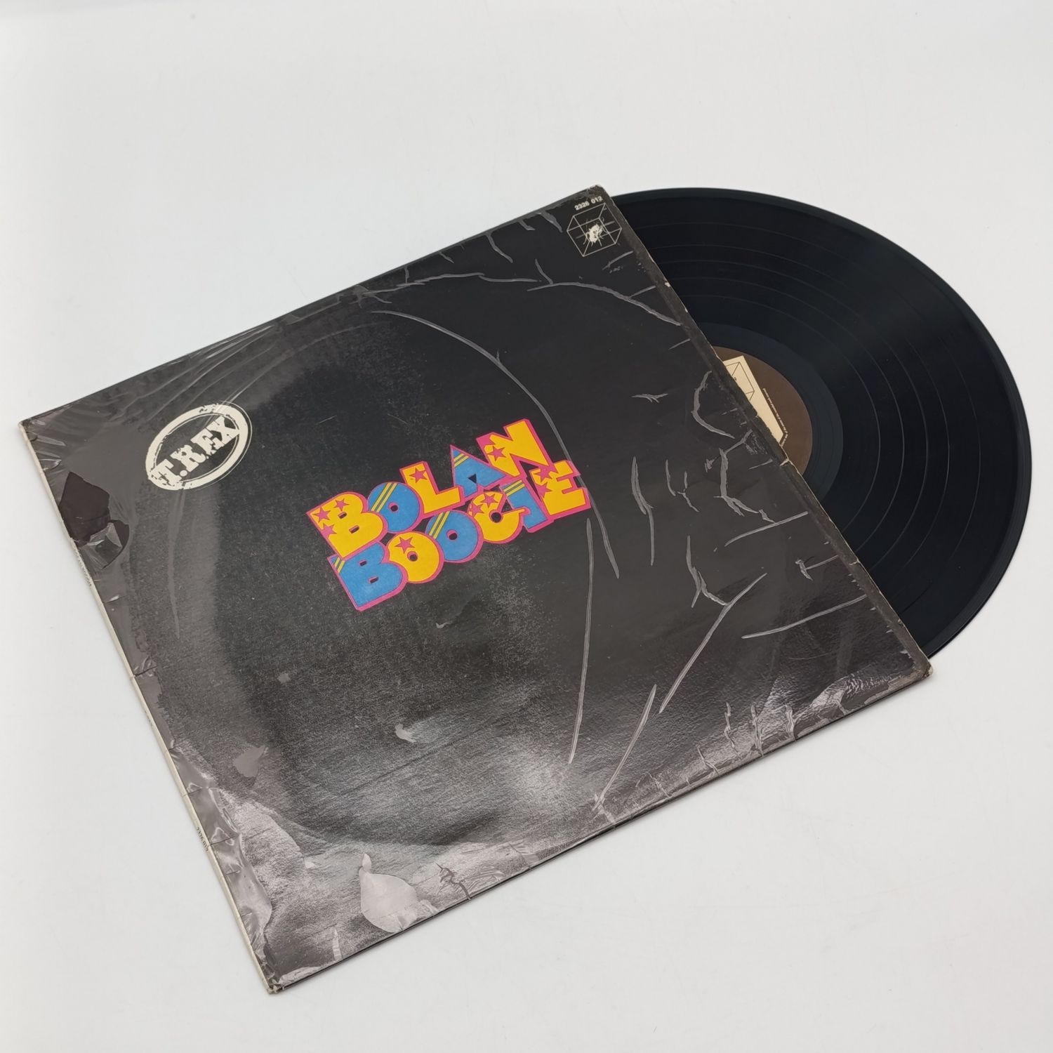 Record  T. Rex - Bolan Boogie Released April 1972 Germany Media - Very Good Plus (VG+) Sleeve - Good (G) Slight Bubbles on Media Inner Sticker