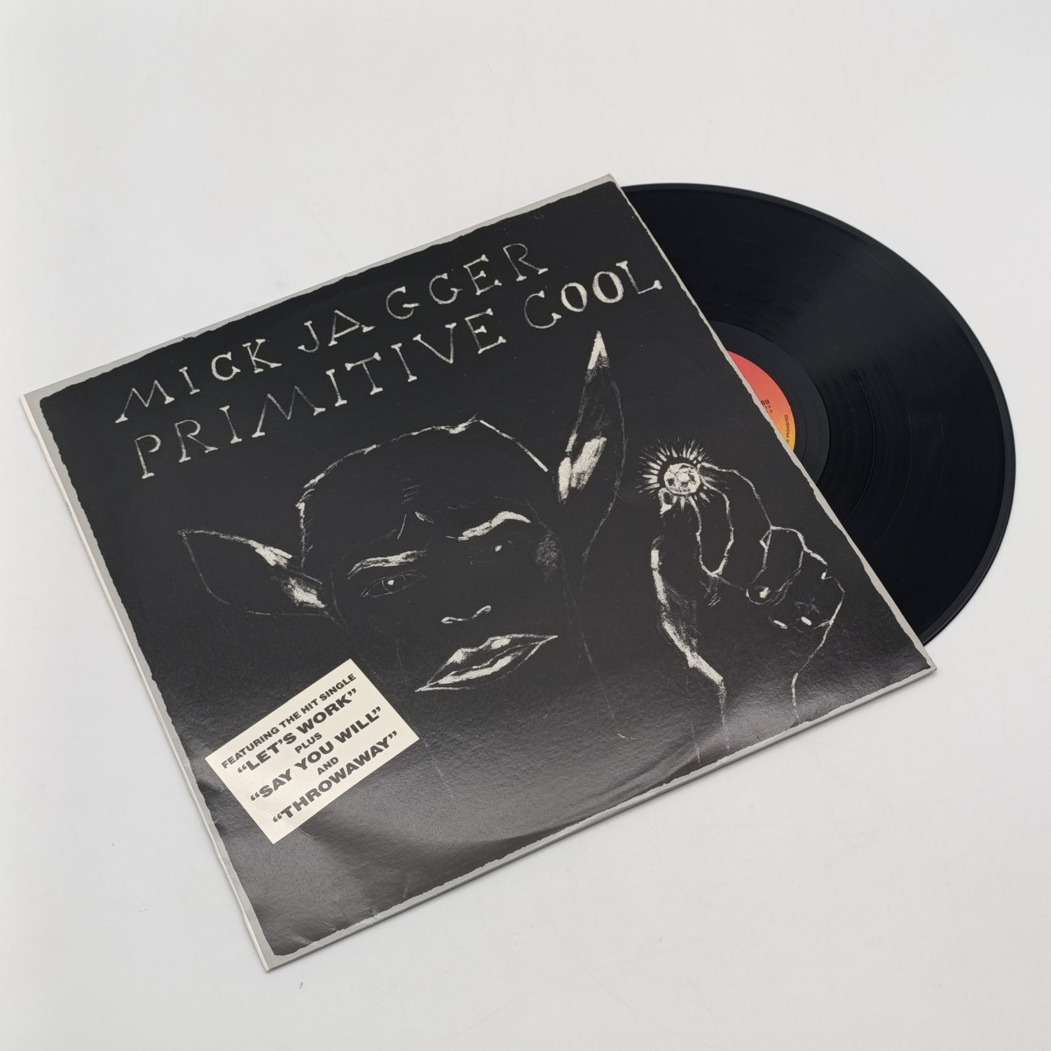 Record  Mick Jagger - Primitive Cool Label :CBS Released 1987 South Africa  Media - Very Good Plus (VG+) Sleeve - Very Good Plus (VG+)