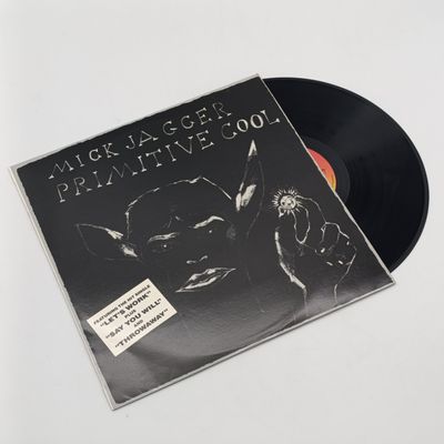 Record  Mick Jagger - Primitive Cool Label :CBS Released 1987 South Africa  Media - Very Good Plus (VG+) Sleeve - Very Good Plus (VG+)