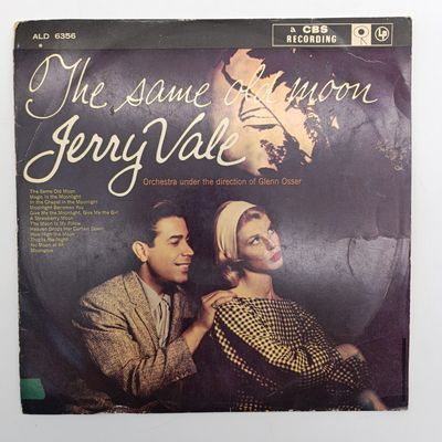 Record  Jerry Vale - The Same Old Moon  Label : Columbia  Released 1959 United States  Media - Very Good Plus (VG+) Sleeve - Very Good (VG)