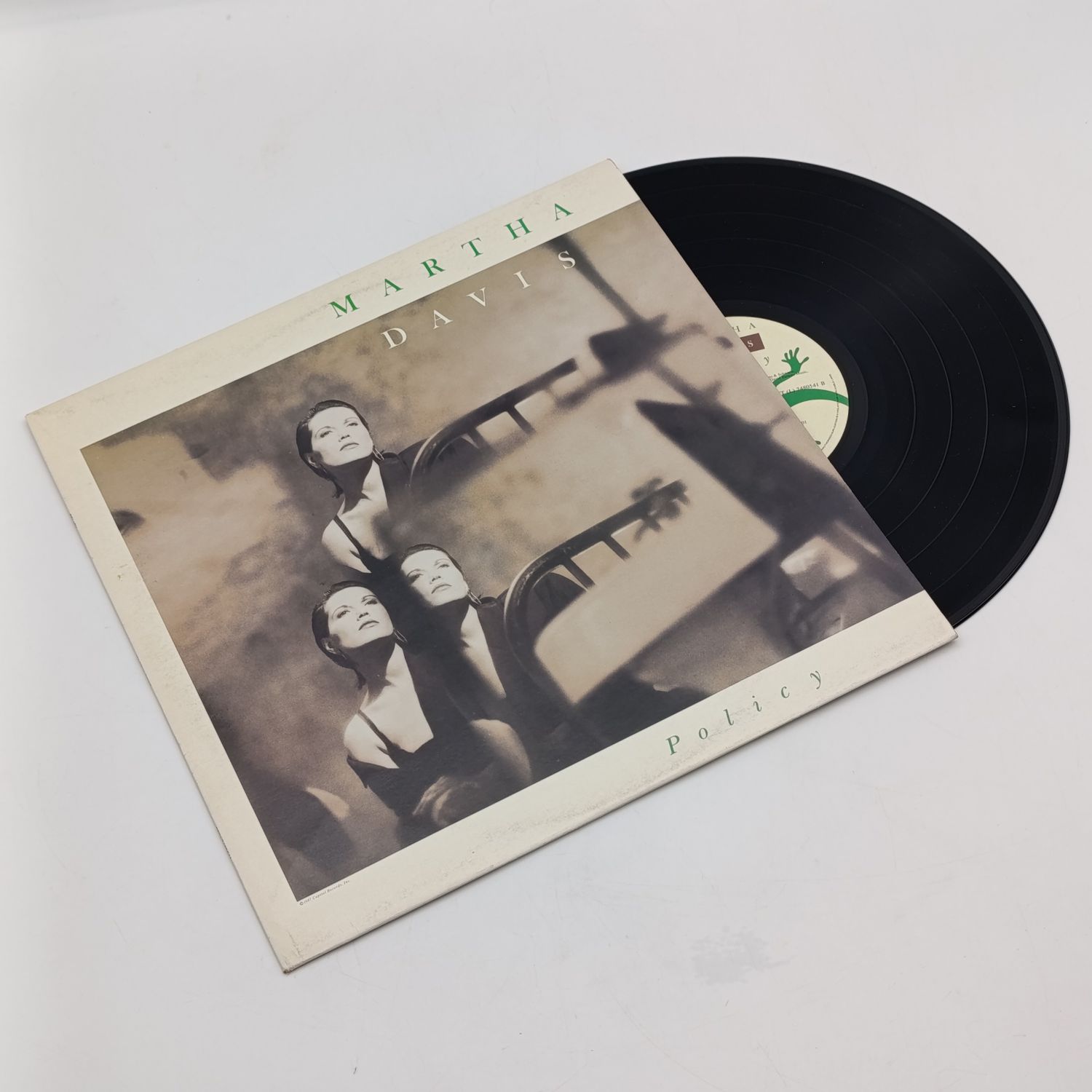 Record  Martha Davis - Policy  Released 1987 South Africa Printings  Media - Very Good Plus (VG+) Sleeve - Very Good Plus (VG+) Inner Sleeve present