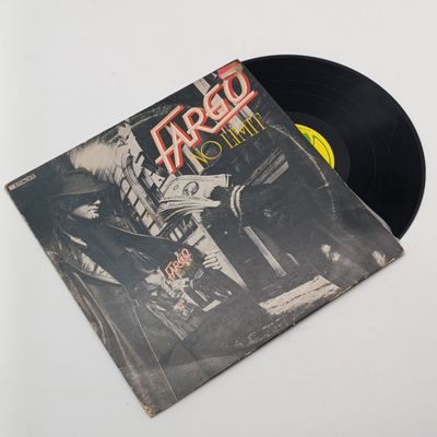 Record  Fargo - No Limit  Label : Harvest Released 1980 South Africa  Media- Very Good Plus (VG+) Sleeve - Very Good (VG)