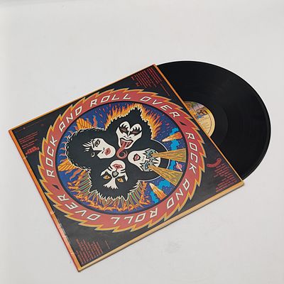 Record  Kiss - Rock and Roll Over  Label : Casablanca  Released 1976 United States  Media - Very Good Plus (VG+) Sleeve - Very Good Plus (VG+)