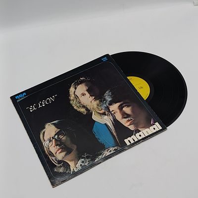 Record  Manal – El León Label: RCA Vik  Released December 1970 Argentina  Media - Very Good Plus (VG+) Sleeve - Very Good Plus (VG+)