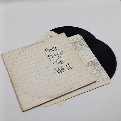 x 2 Records  Pink Floyd – The Wall Label: CBS  Released 1979 South Africa Media 1 and 2 Very Good Plus (VG+) Sleeve - Very Good (VG) Both Inner Sleeve present