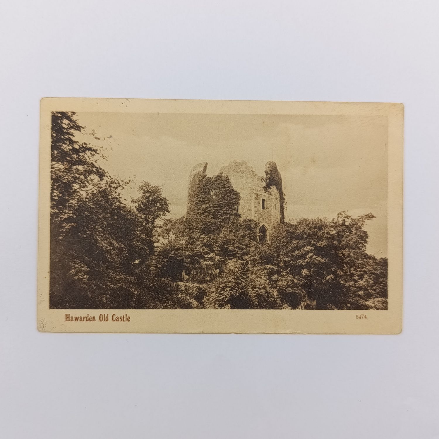 WW1 1915 Malborough lines military postmark on postcard - posted to Wynberg, Cape Colony