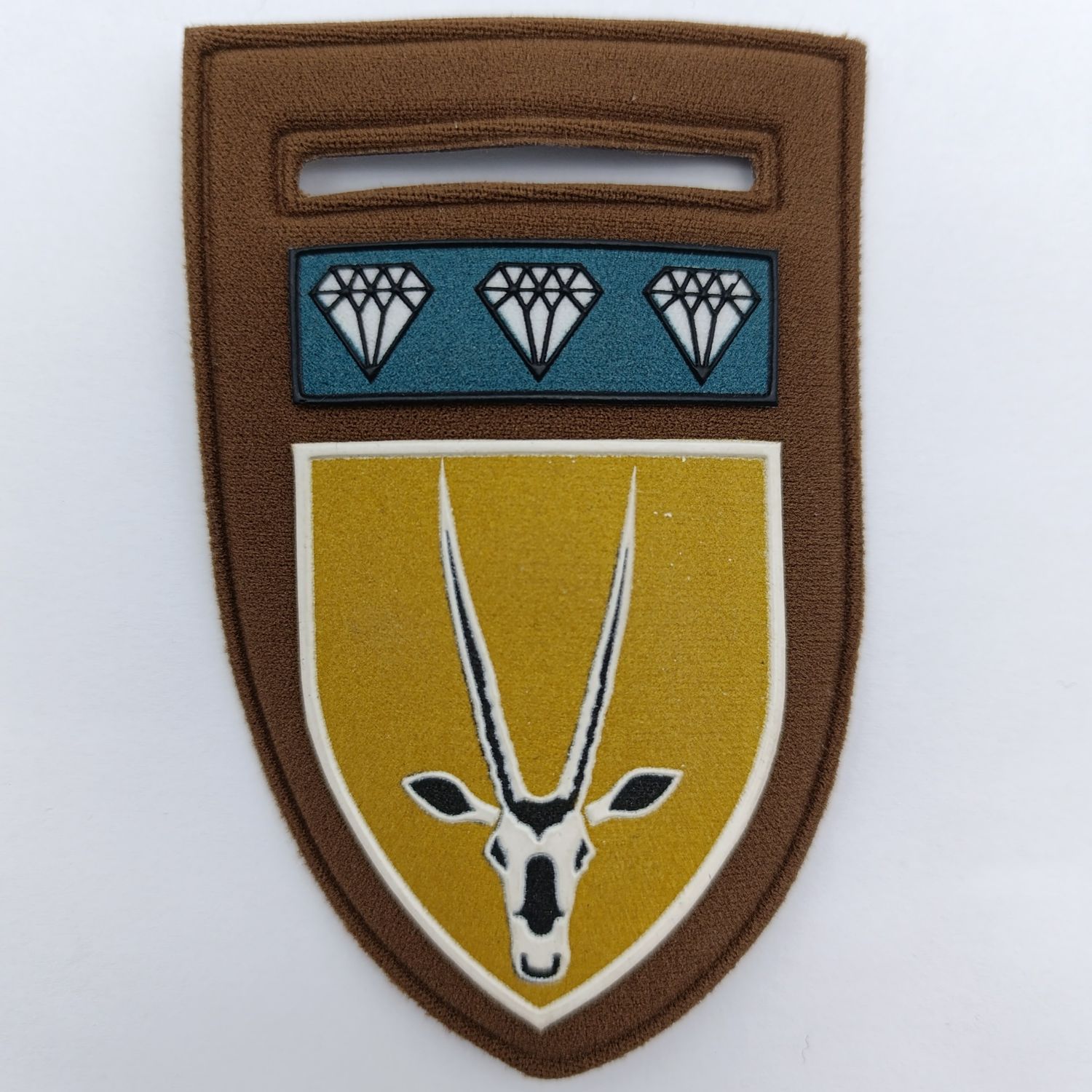 SADF 8 SA Infantry tupperware flash with Northern Cape command bar