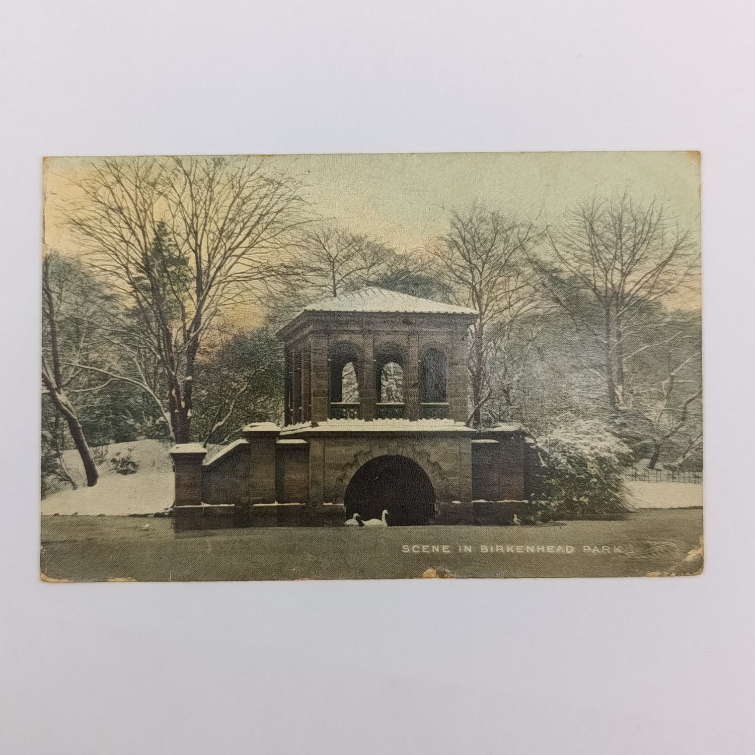 Postcard Birkenherd to Cape  Town posted 30 Sept 1910 and Taxed 1D