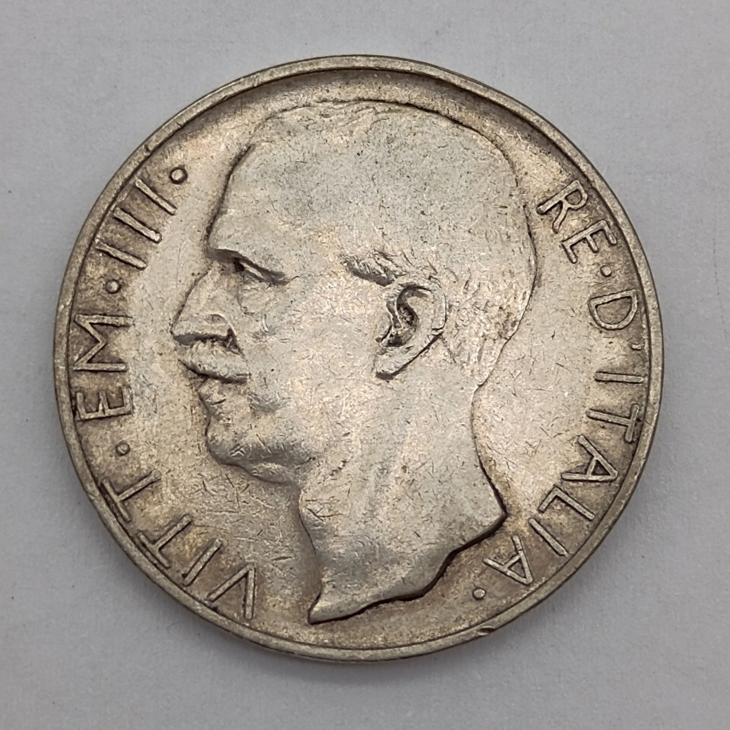 Italy 1927 Ten Lire VF+