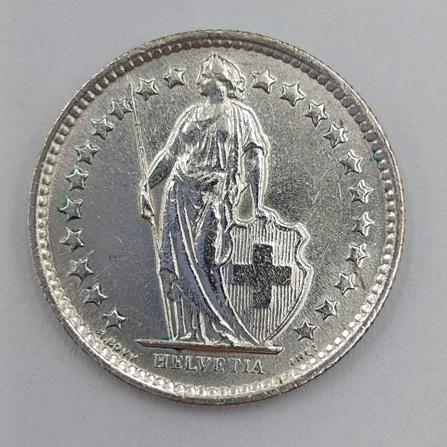 Switzerland 1963 Half France Specimen