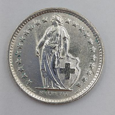 Switzerland 1963 Half France Specimen