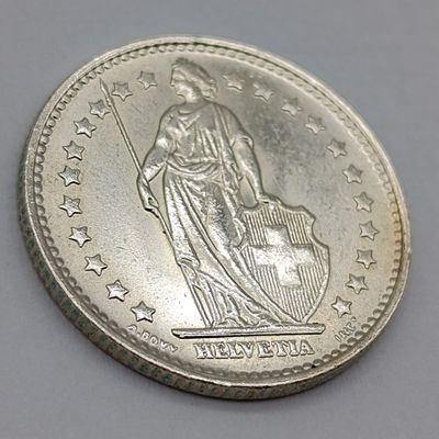 Switzerland 1965 One Franc Specimen