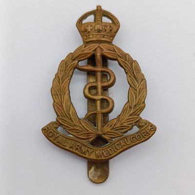 WW2 Royal Army Medical corps cap badge