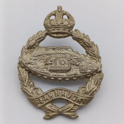 British Royal Tank regiment badge