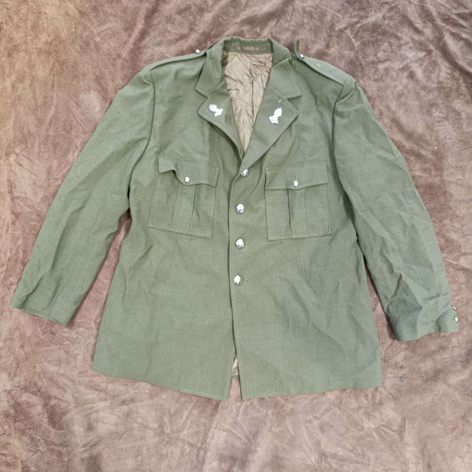 SADF Step-Outs tunic with collar badges